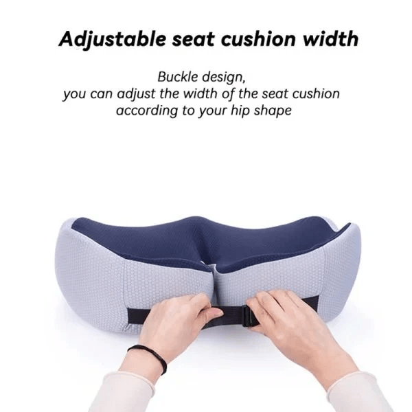 Adjustable Memory Foam Sit Bone Relief Seat Cushion - Our Family House