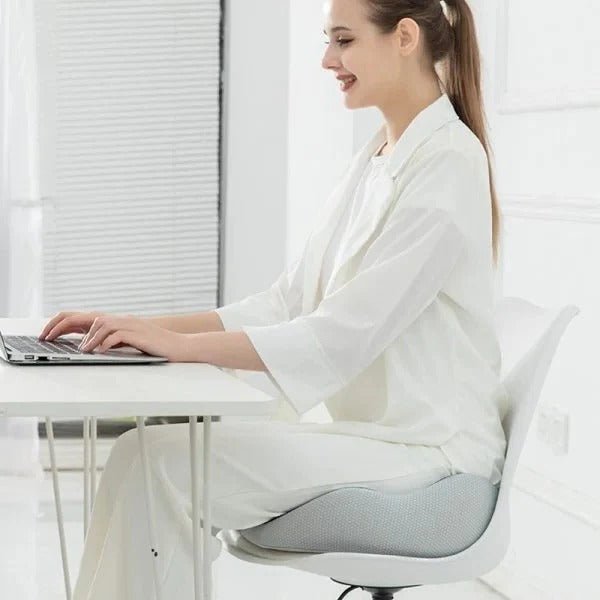Adjustable Memory Foam Sit Bone Relief Seat Cushion - Our Family House