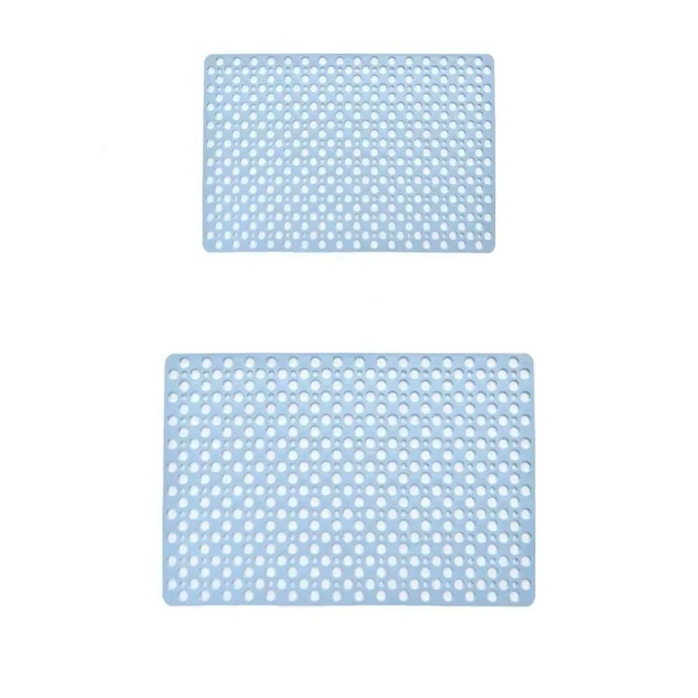 Anti-Mold Shower Mat with Non-Slip Extra-Porous TPE Design - Our Family House