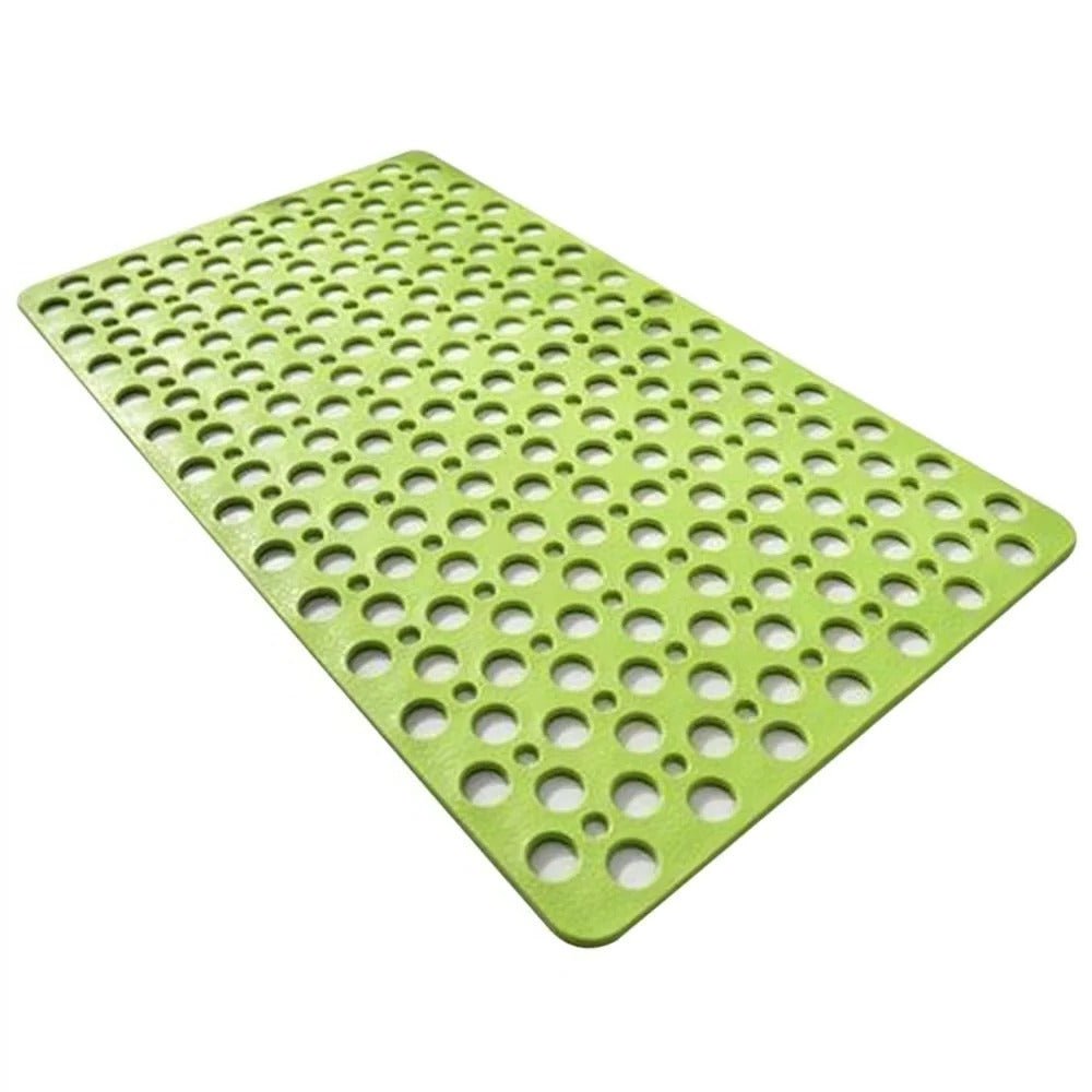 Anti-Mold Shower Mat with Non-Slip Extra-Porous TPE Design - Our Family House