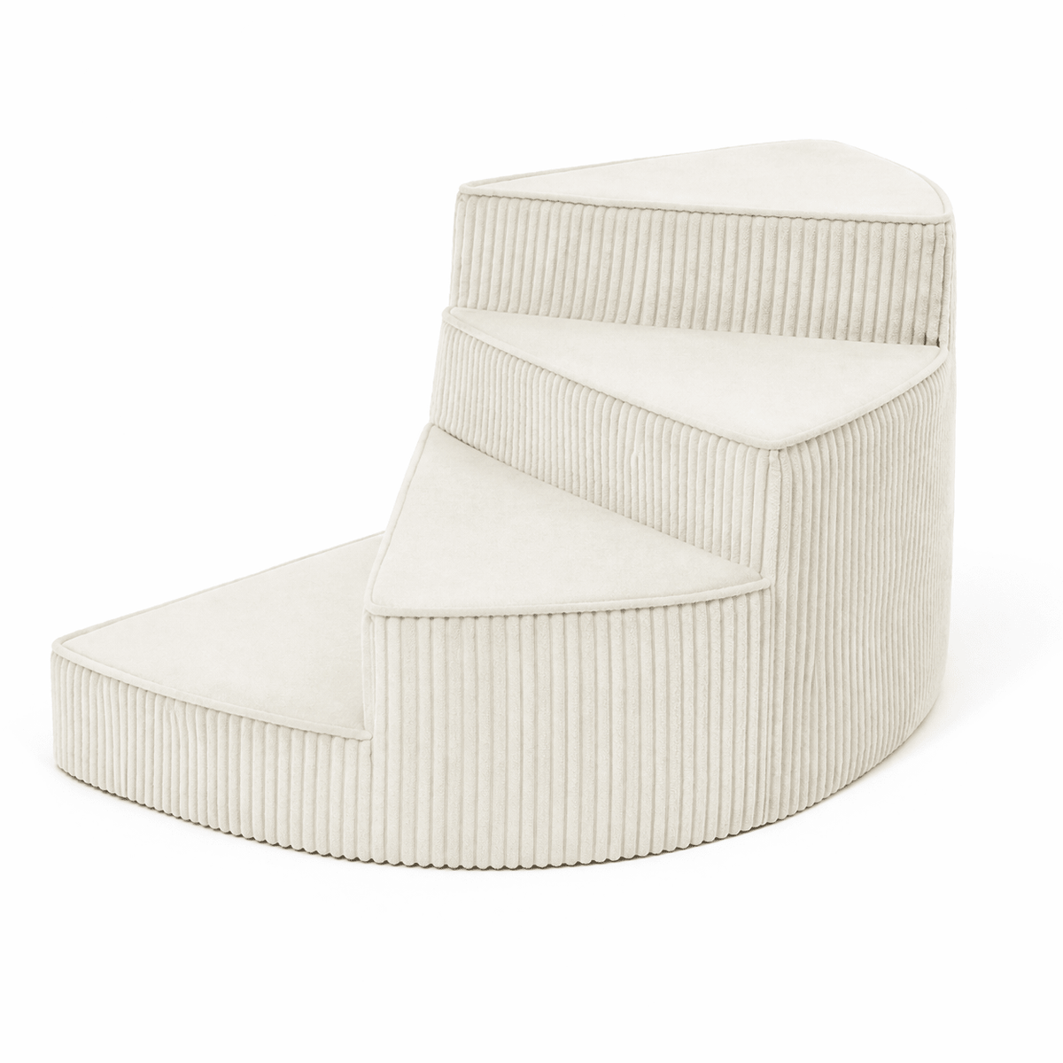 Foam Dog Stairs for Bed – Non-Slip 2 and 3 Step Pet Steps with Washable Cover - Our Family House