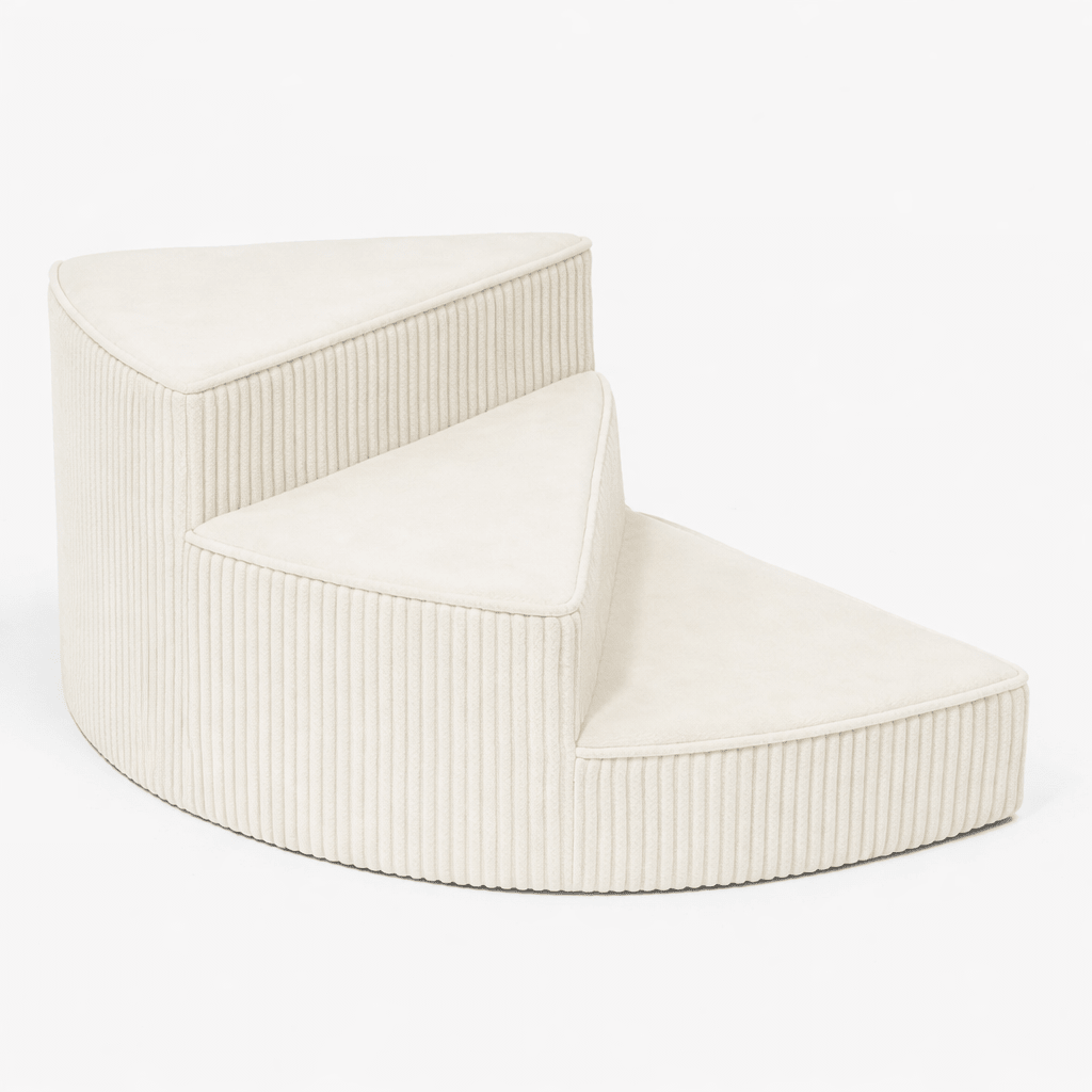 Foam Dog Stairs for Bed – Non-Slip 2 and 3 Step Pet Steps with Washable Cover - Our Family House
