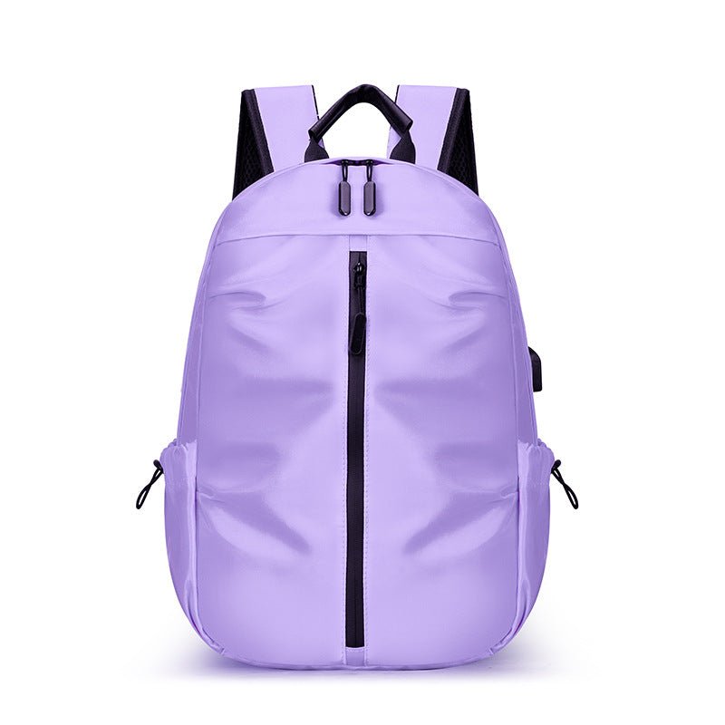 Laptop Backpack with Water Resistant Fabric and Padded Ergonomic Straps - Our Family House